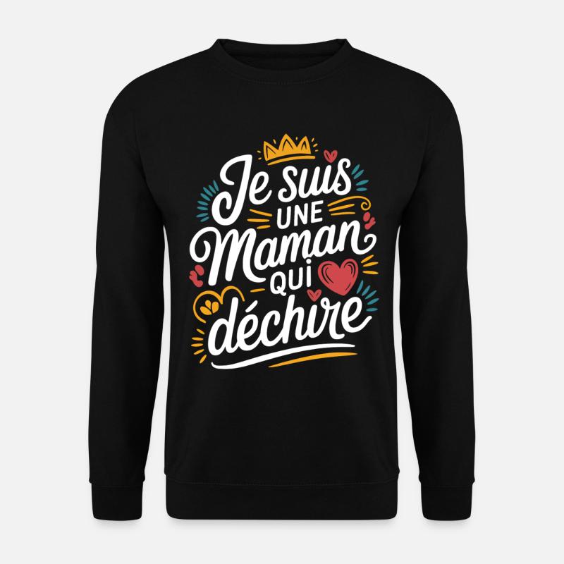 Ich bin eine Killer-Mutter - Unisex Pullover - Schwarz
