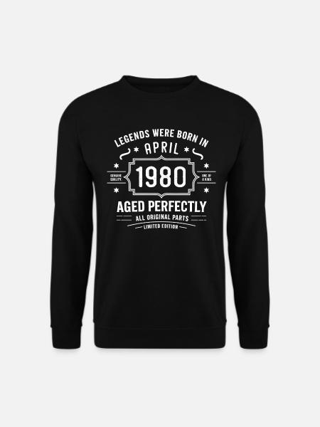 April 1980 - Unisex Sweatshirt - black