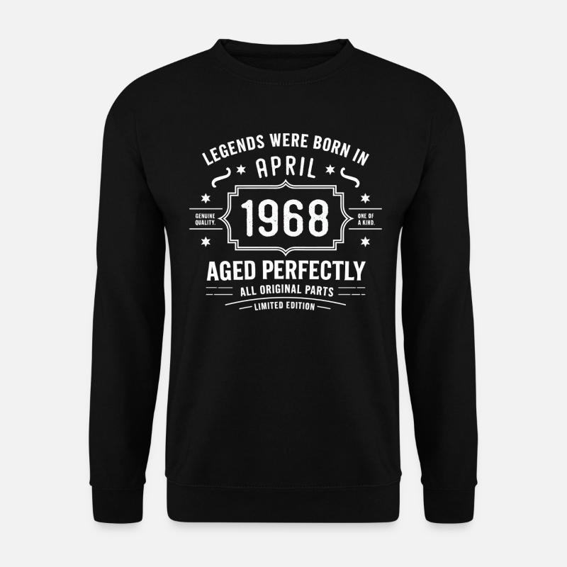 April 1968 - Unisex Pullover - Schwarz