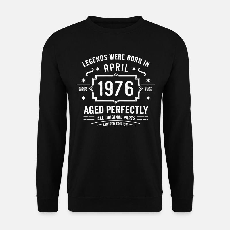 April 1976 - Unisex Pullover - Schwarz