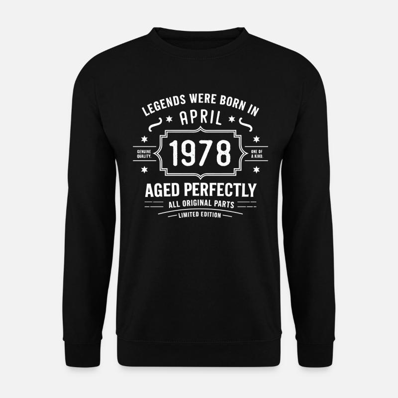 April 1978 - Unisex Sweatshirt - black