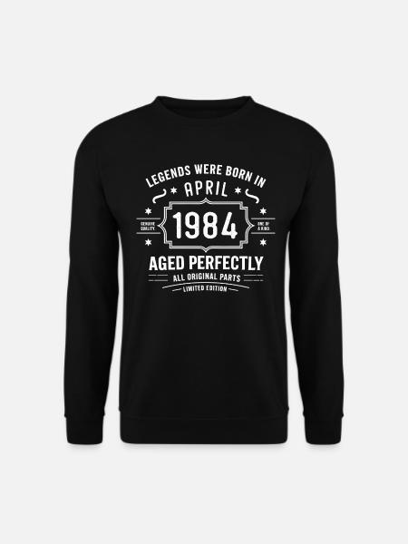 April 1984 - Unisex Sweatshirt - black