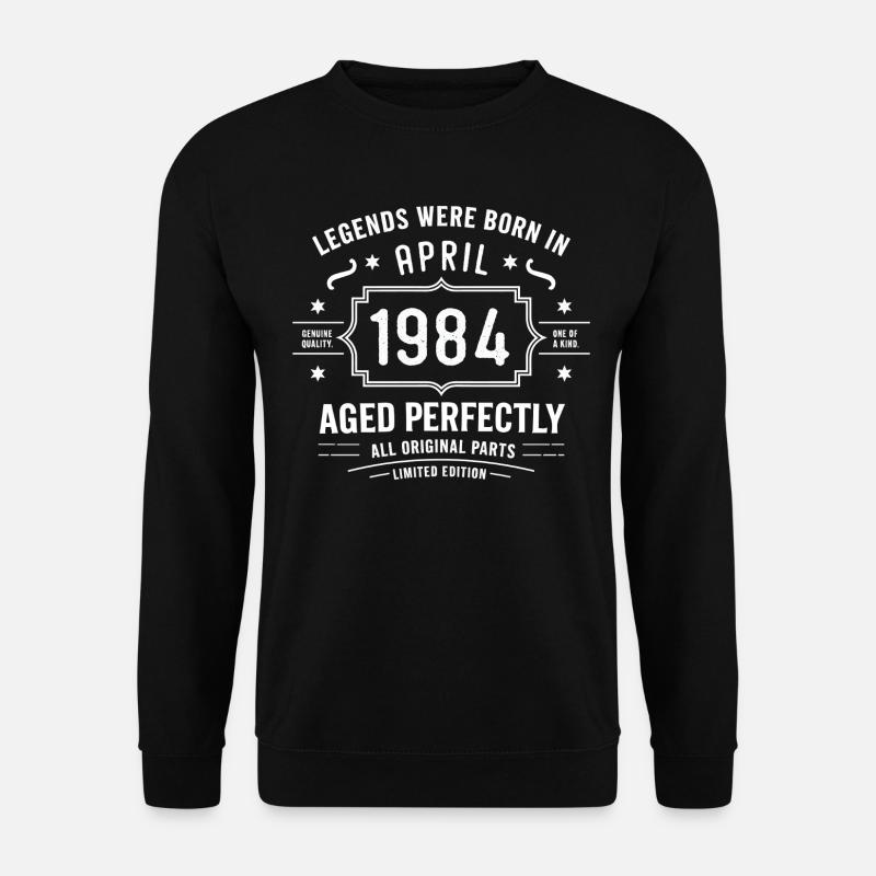 April 1984 - Unisex Sweatshirt - black