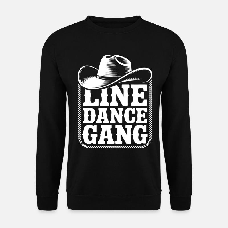 Line Dance Gang - Unisex Sweatshirt - black
