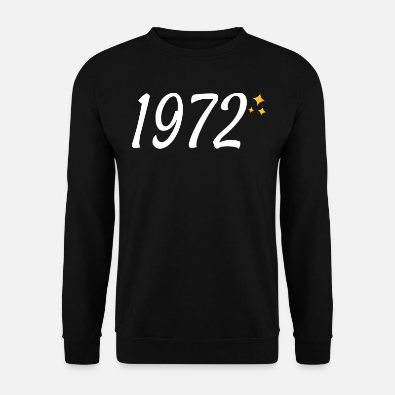 1972 - Sweat-shirt Unisexe - noir