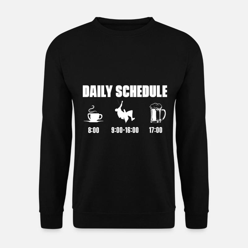 Climbing Mountaineering Climbers - Unisex Sweatshirt - black
