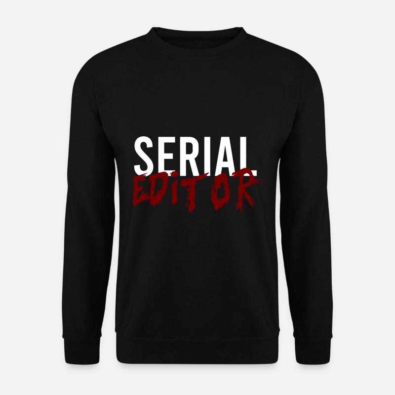 Serieneditor - Unisex Pullover - Schwarz