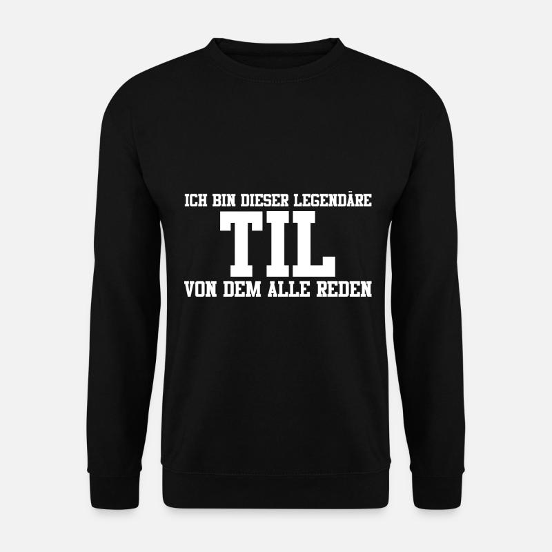 Til Name Design - Unisex Pullover - Schwarz