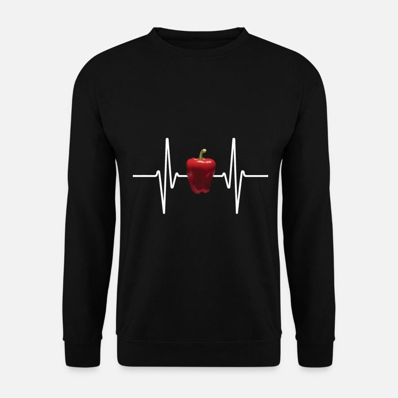 Paprika Geschenk - Unisex Pullover - Schwarz