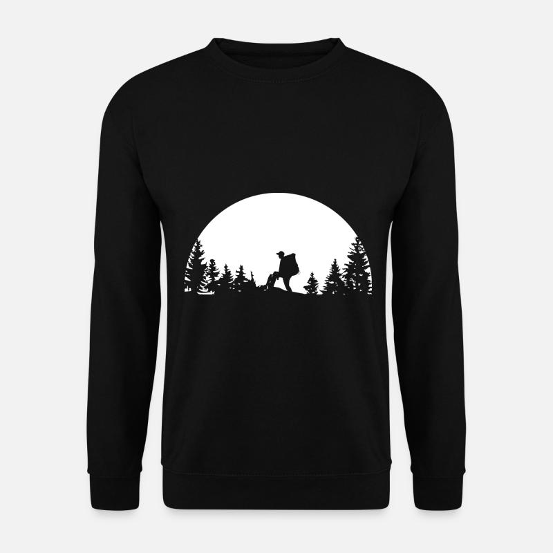 Hikers - (6) - Unisex Sweatshirt - black