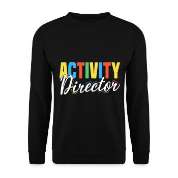 Activity Director Appreciation - Unisex Pullover - Schwarz - Vorne - Alina (178cm) & Michal (187cm)