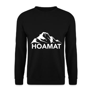 Schafsfell - (11) - Unisex Pullover - Schwarz - Vorne - Alina (178cm) & Michal (187cm)