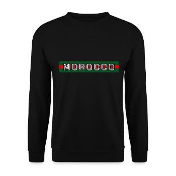 Dima Maghrib - Unisex Pullover - Schwarz - Vorne - Alina (178cm) & Michal (187cm)