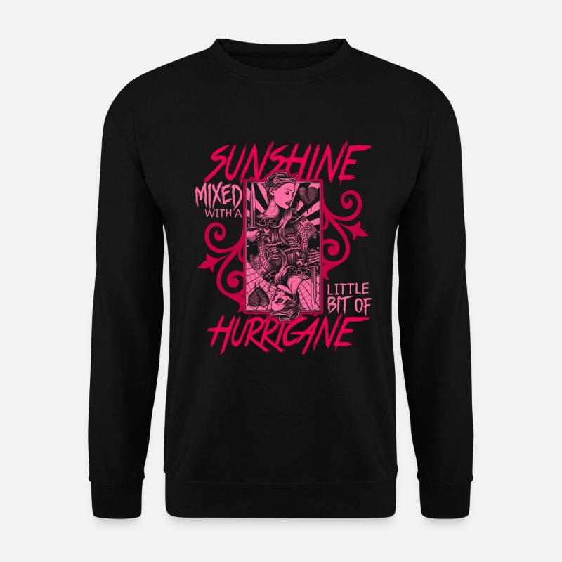 Frauen Mädchen Lady Stärke Feminist Emanzipation - Unisex Pullover - Schwarz