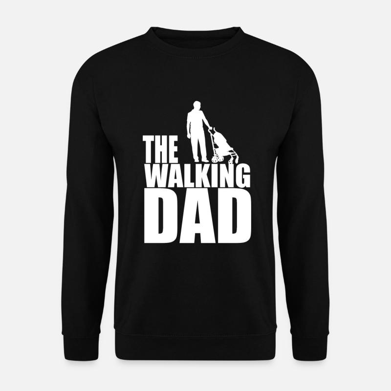 The Walking Dad - Unisex Sweatshirt - black