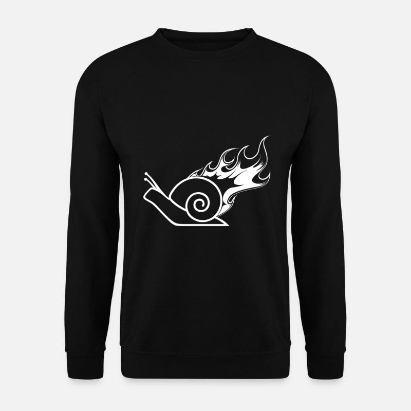 Escargot - Escargot - En Feu - Sweat-shirt Unisexe - noir