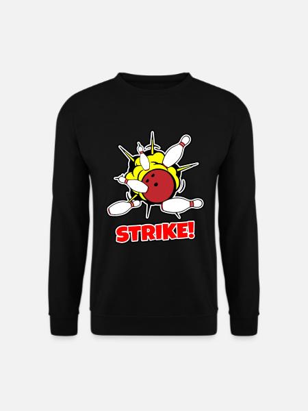 Bowling - Unisex Pullover - Schwarz