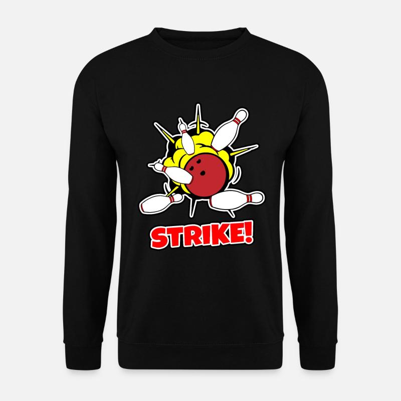 Bowling - Unisex Pullover - Schwarz
