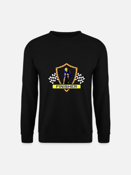 Road Bike - Finisher - Unisex Sweatshirt - black