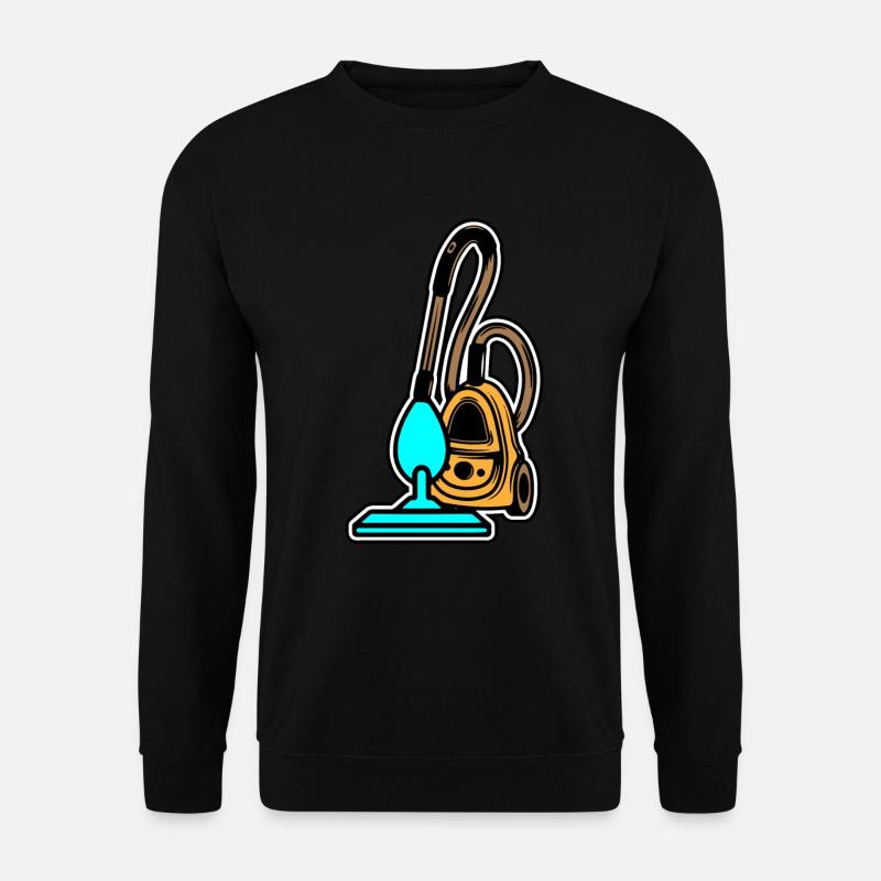 Staubsauger - Unisex Pullover - Schwarz