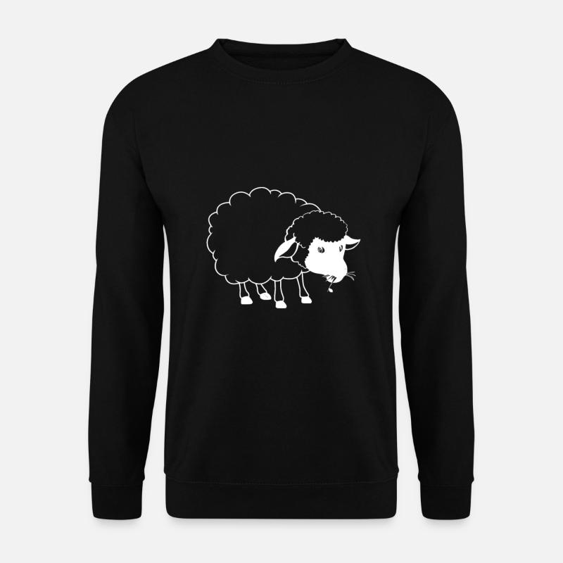 Schwarzes Schaf - Unisex Pullover - Schwarz