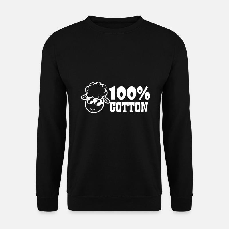 100% Cotton - Unisex Sweatshirt - black