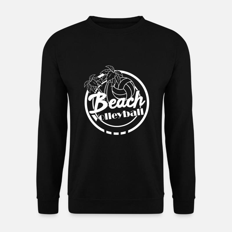 Beach Volleyball Beach Beach - Unisex Sweatshirt - black