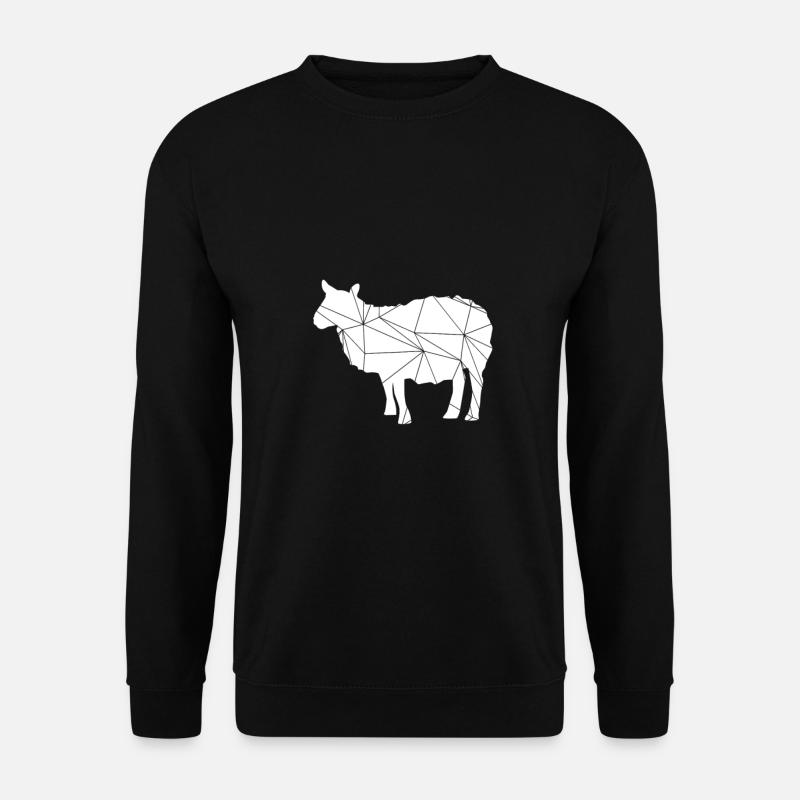 Geometric Sheep - Sheep - Unisex Sweatshirt - black