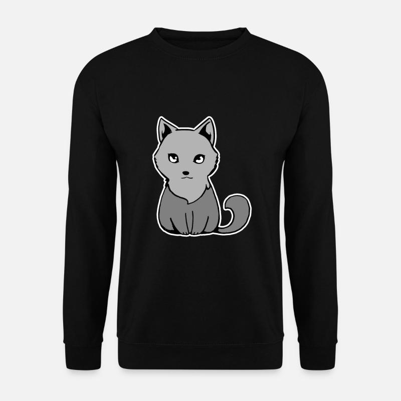 Petit loup - Sweat-shirt Unisexe - noir