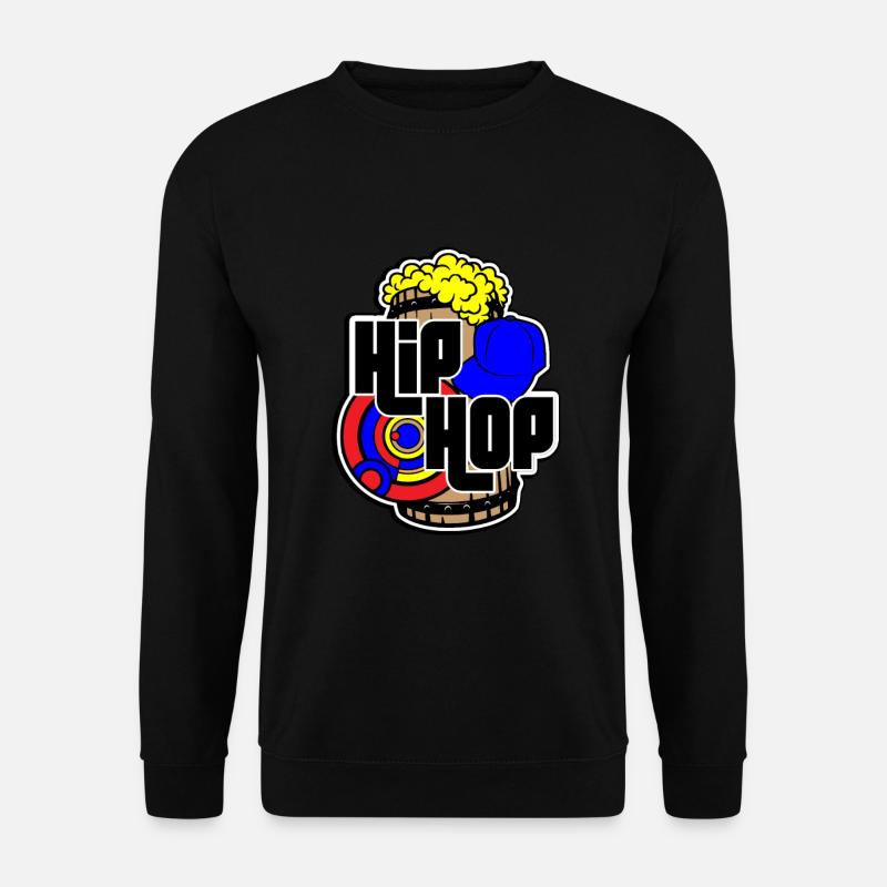 Hip Hop - Unisex Pullover - Schwarz