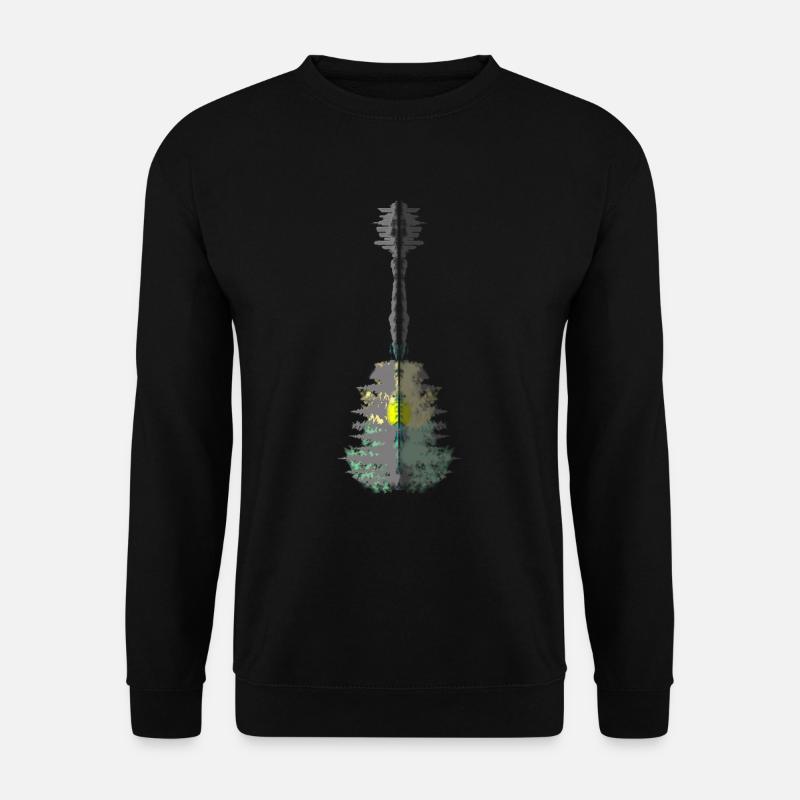 Guitar forest - Unisex Sweatshirt - black