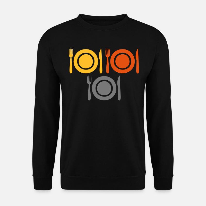 Das Besteck - Unisex Pullover - Schwarz