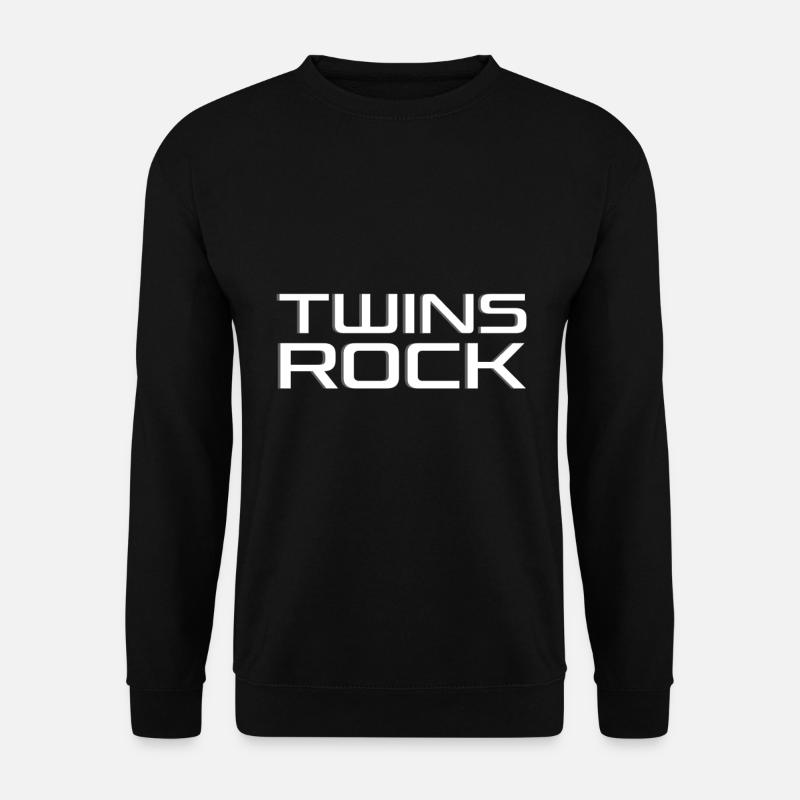 Twins Rock - Unisex Sweatshirt - black