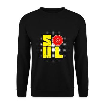 Soul - Unisex Pullover - Schwarz - Vorne - Alina (178cm) & Michal (187cm)