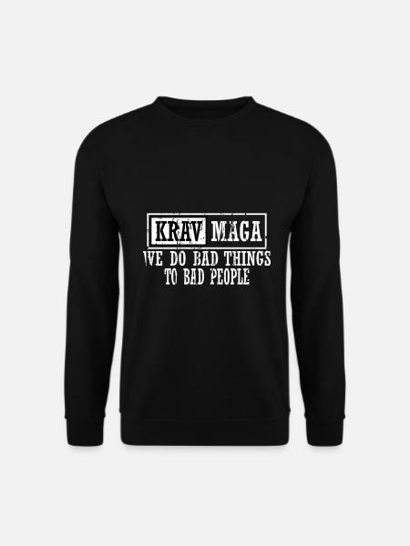 Krav Maga - Sweat-shirt Unisexe - noir