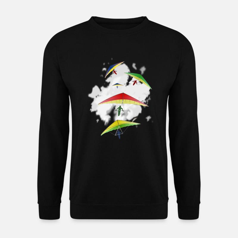 Deltapalne und Versuchsgeschenkt-shirts - Unisex Pullover - Schwarz