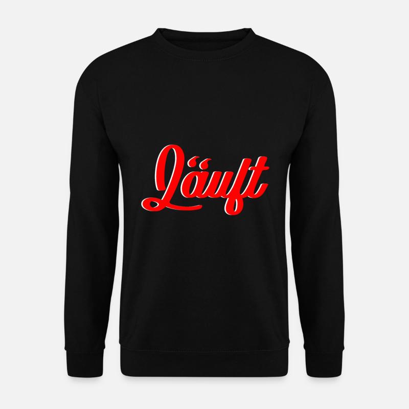 Running - Unisex Sweatshirt - black
