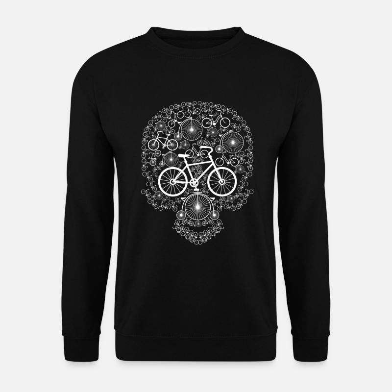 Skull Bike - Unisex Pullover - Schwarz