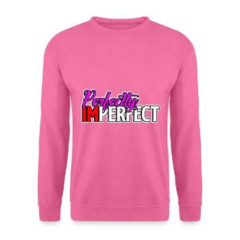 Perfectly Imperfect - Unisex Pullover - Pink - Vorne