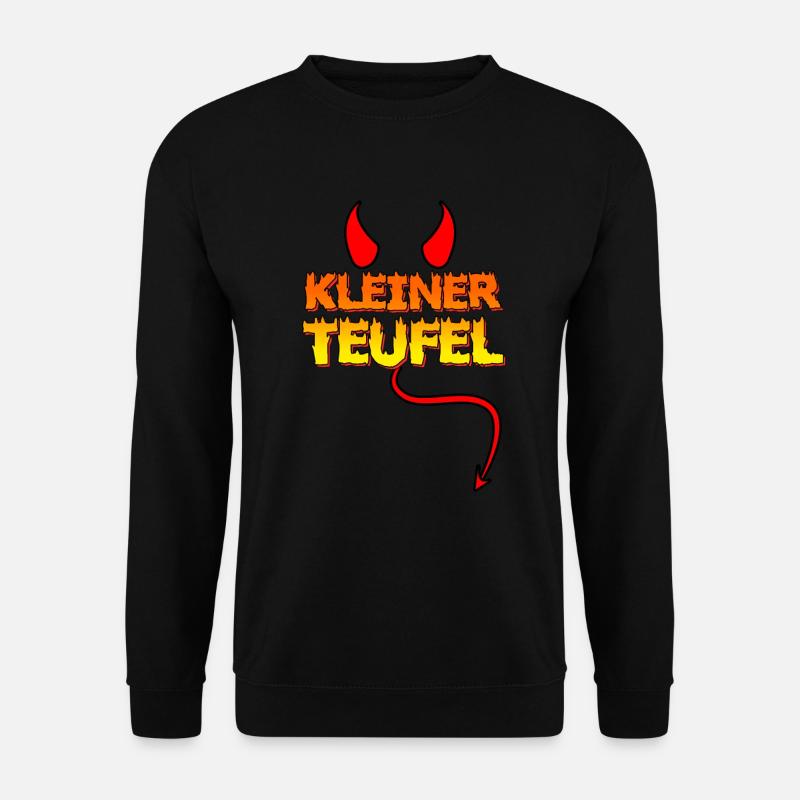 Kleiner Teufel Teufelchen Teuflisch Böse Gemein - Unisex Pullover - Schwarz