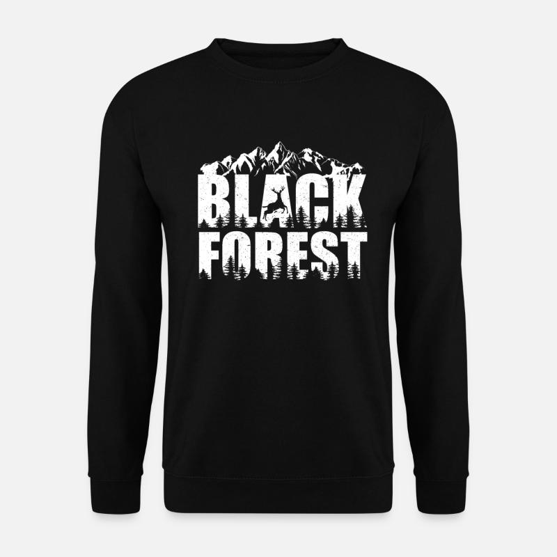 Schwarzwald Black Forest - Unisex Pullover - Schwarz