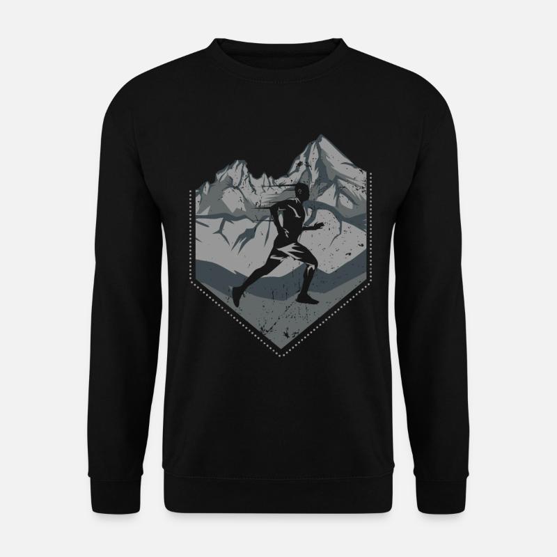 Running Jogging Running - Sweat-shirt Unisexe - noir