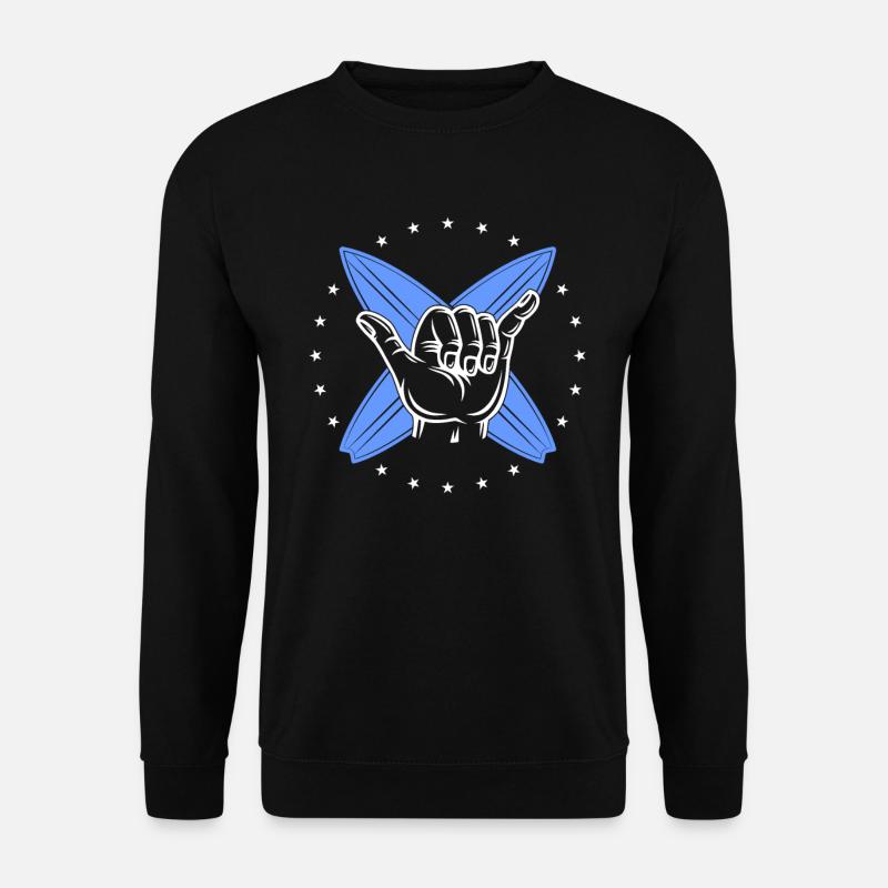 Surf surfeur surfeur - Sweat-shirt Unisexe - noir