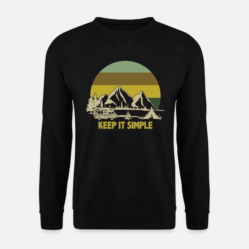 Camper van caravan - Unisex Sweatshirt - black