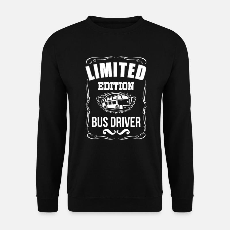 Bus Driver School Bus - Unisex Pullover - Schwarz