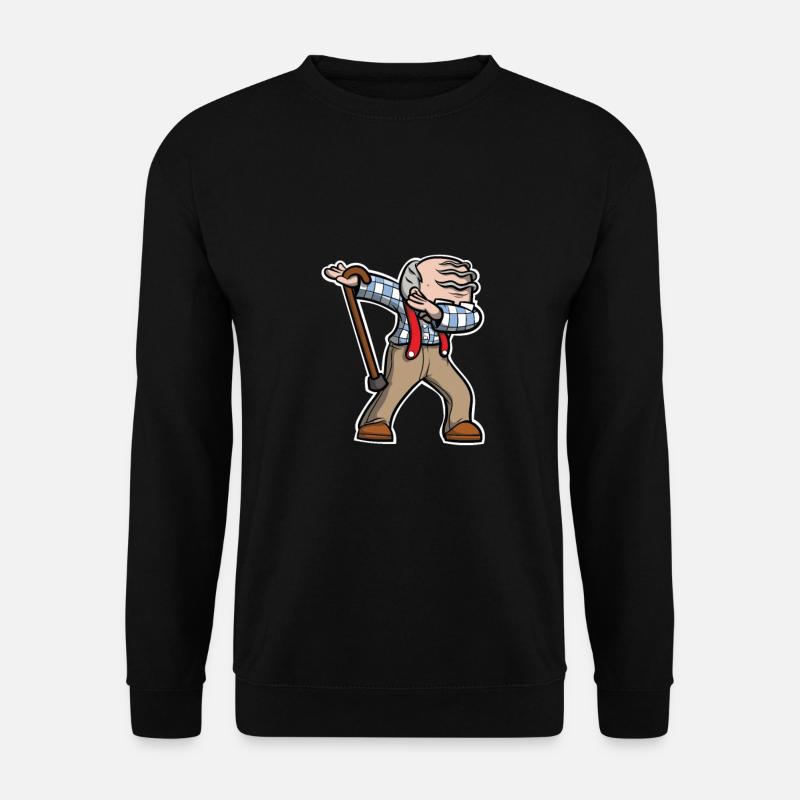 Cool Dabbing bedstefar Dab Dancing - Unisex sweater - sort