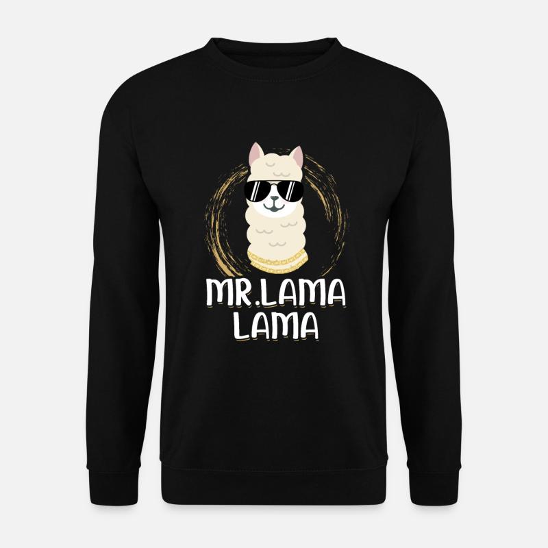 Llama - Unisex Sweatshirt - black