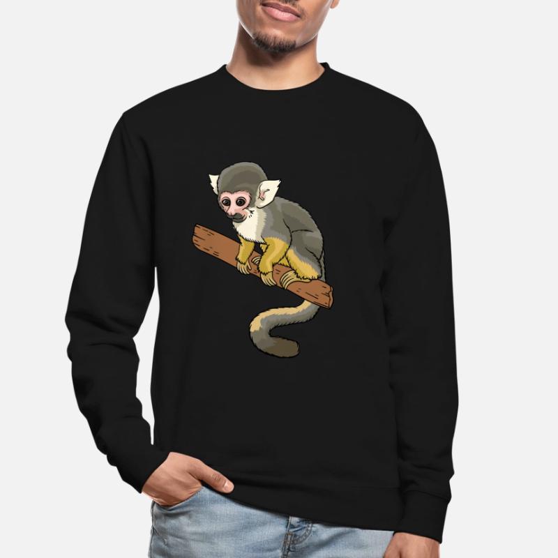 Squirrel monkey squirrel monkey primate Unisex Sweatshirt