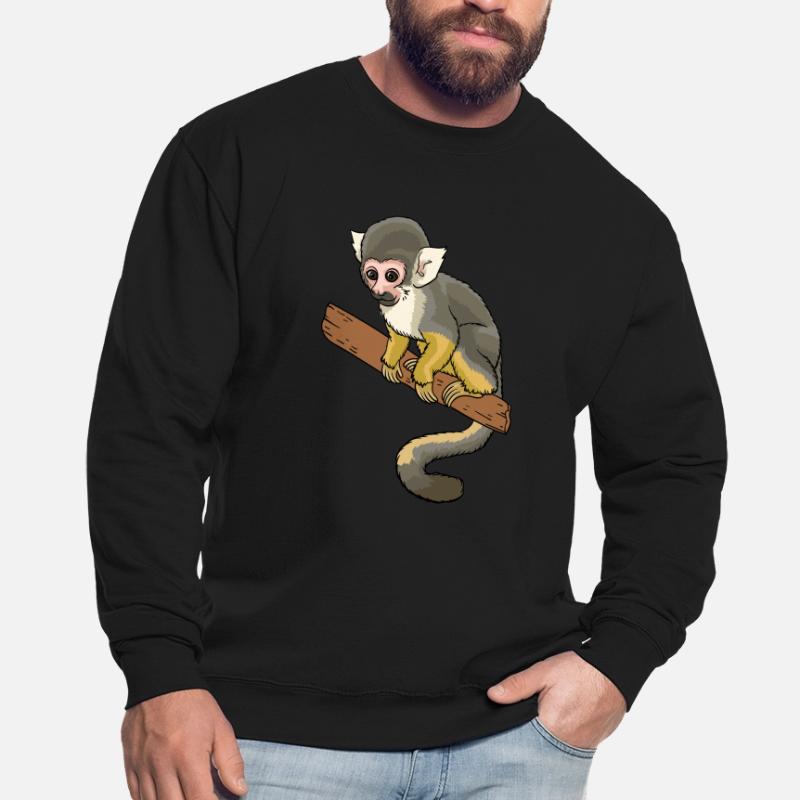 Squirrel monkey squirrel monkey primate Unisex Sweatshirt