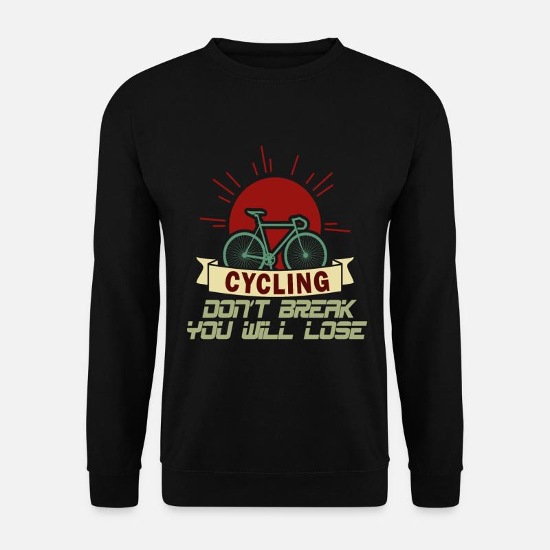 Vélo de route moderne - cyclisme - Sweat-shirt Unisexe - noir